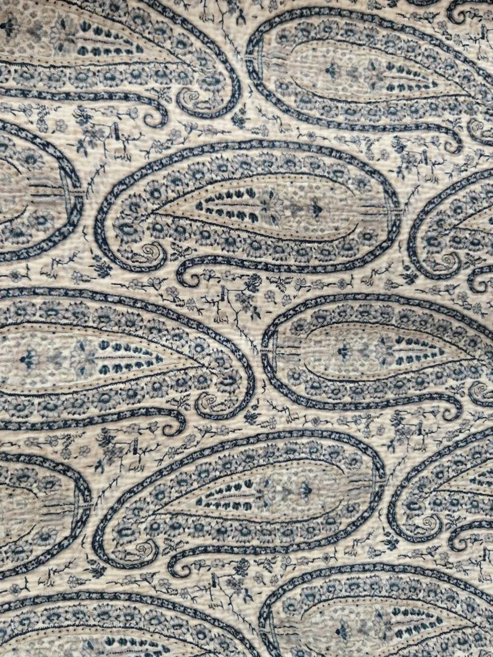 Ralph Lauren Blue and White Paisley Pillow Covers, Set of 2, 20